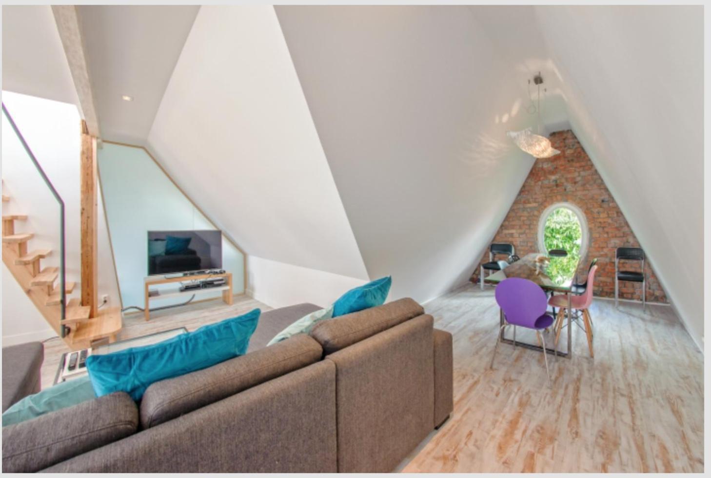 Amazing Big Loft With Seaview 800M To Beach Sopot Zewnętrze zdjęcie